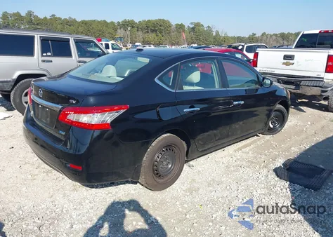 2013 Nissan Sentra Sv z USA, uszkodzony, nr VIN 3N1AB7AP4DL614287